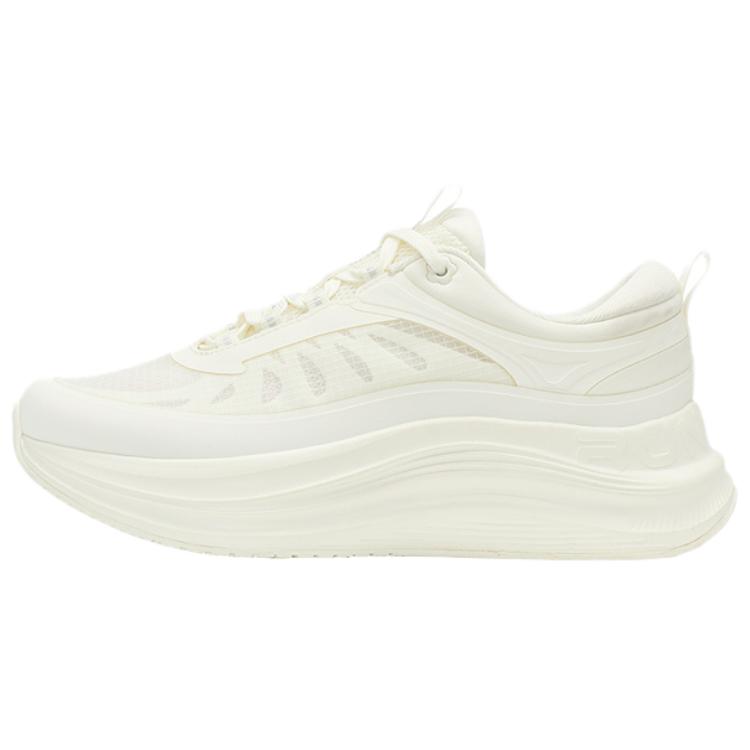 QIAODAN Running Shoes Women’s Low Top Ivory White