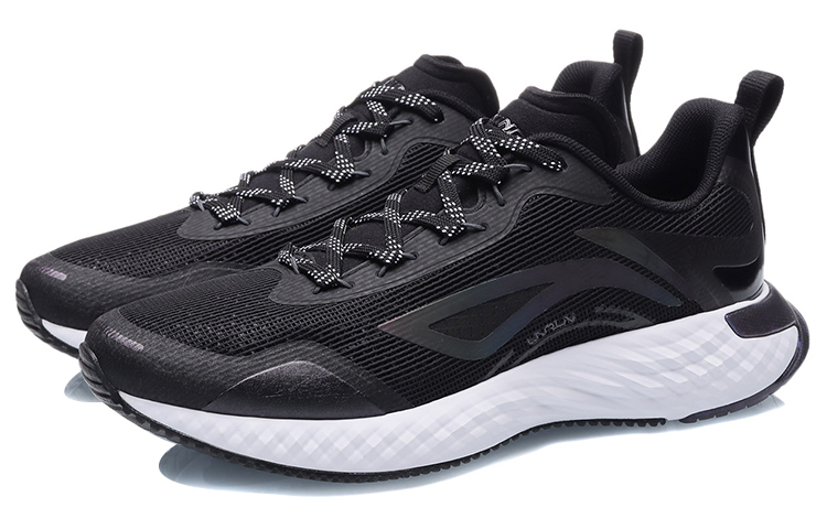 Li Ning Outdoor Breathable And Lightweight Low top Running Shoes Unisex Black