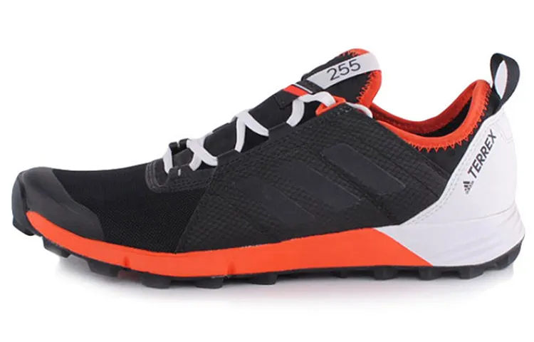 Adidas TERREX AGRAVIC SPEED Outdoor Slip Resistant Abrasion Resistant Low top Running Shoes Men's Graphite Gray