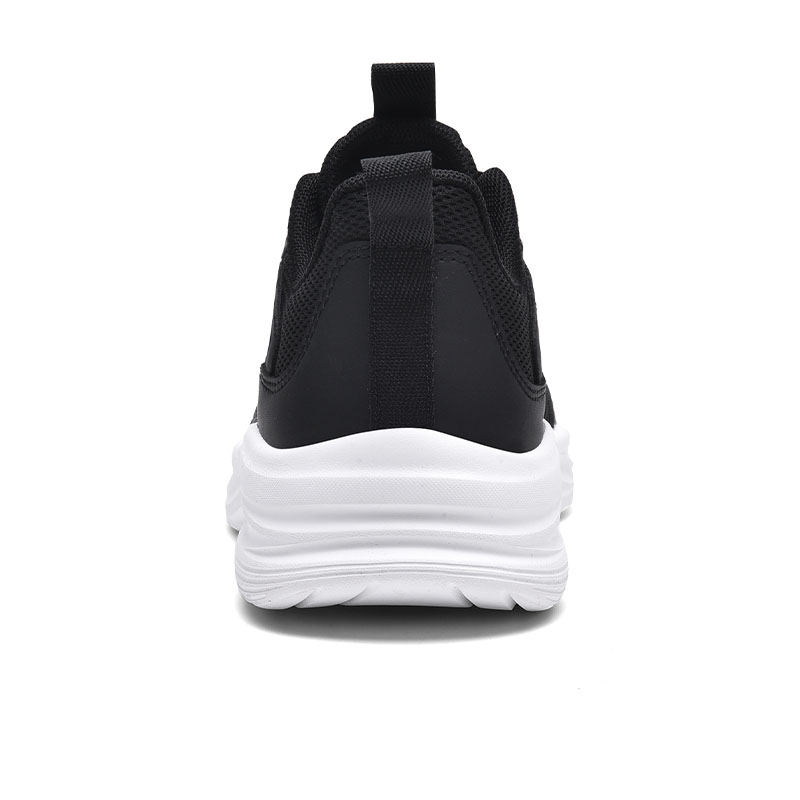 LOTTO Sportlife Cushioning Abrasion Resistant Lightweight Breathable Low top Casual Running Shoes Women’s Black White