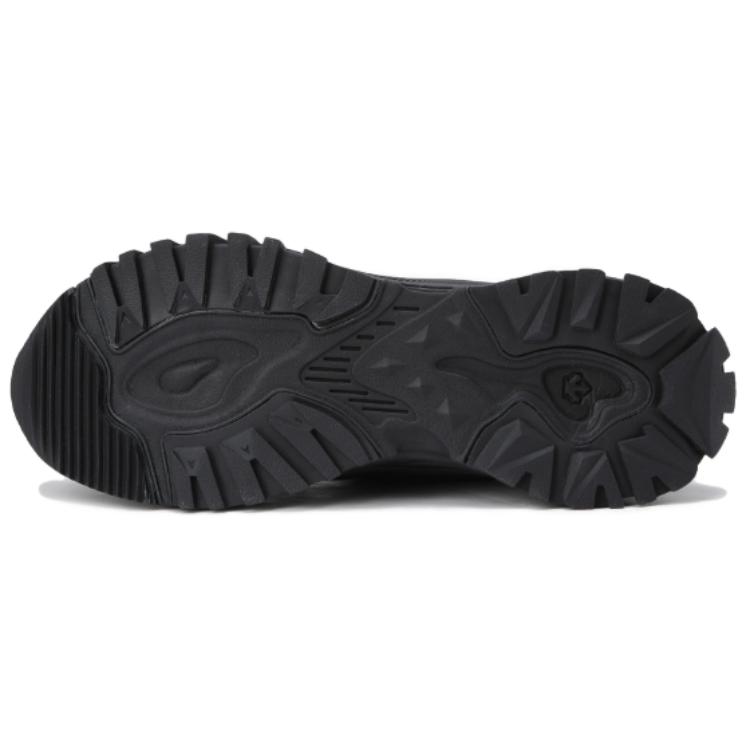 DESCENTE Slip Resistant Low top Running Shoes Unisex Black