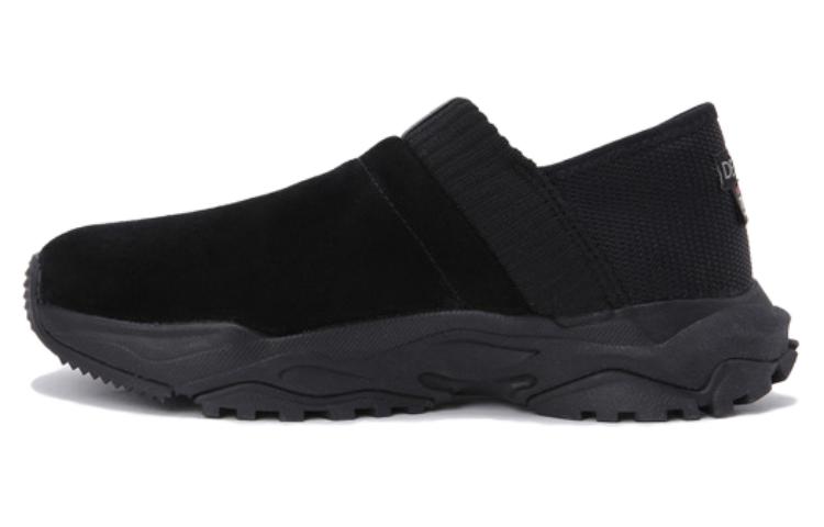 DESCENTE Slip on Cushioning Abrasion Resistant Cushioning, Wear Resistant Low top