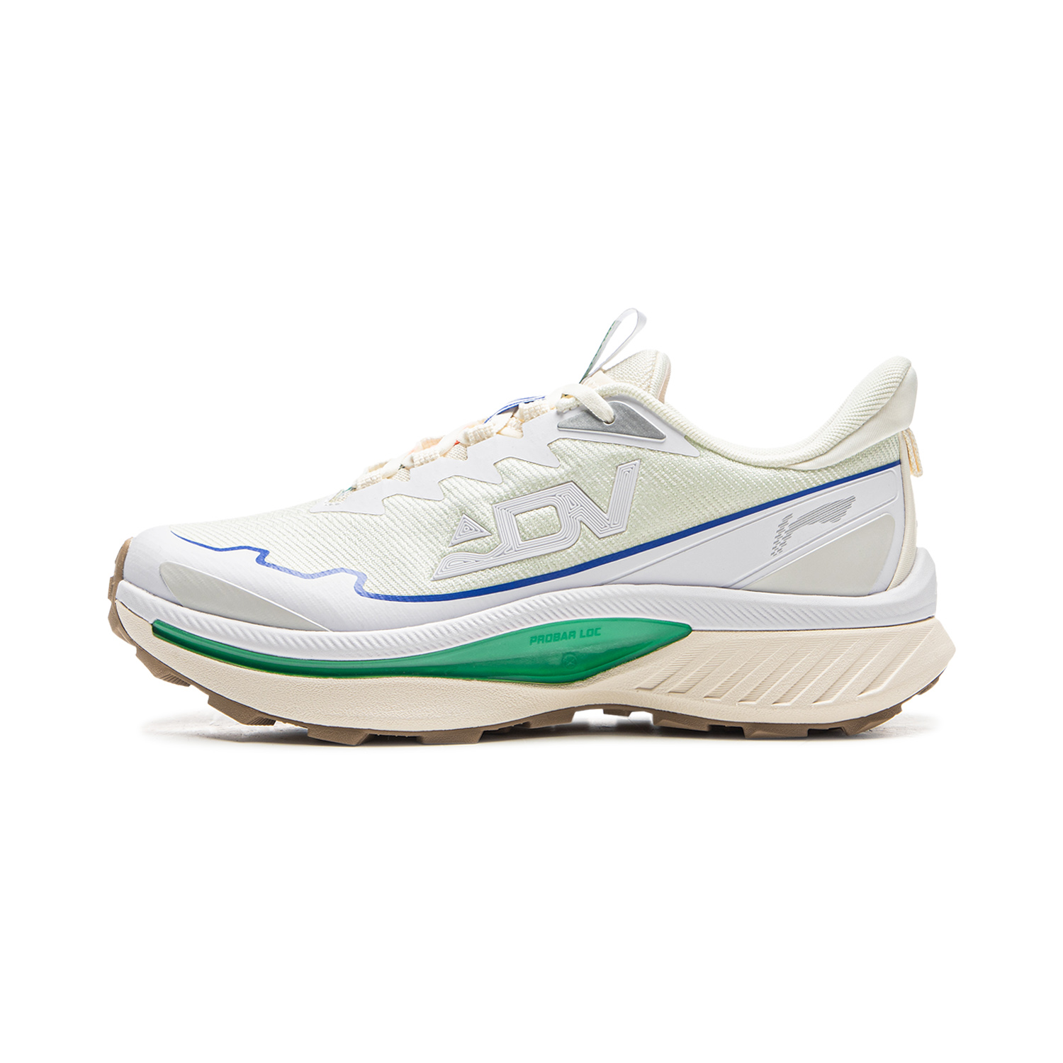 Li Ning Cushioning Abrasion Resistant Slip Resistant Rebound Low top Trail Running Shoes Women’s Ecru