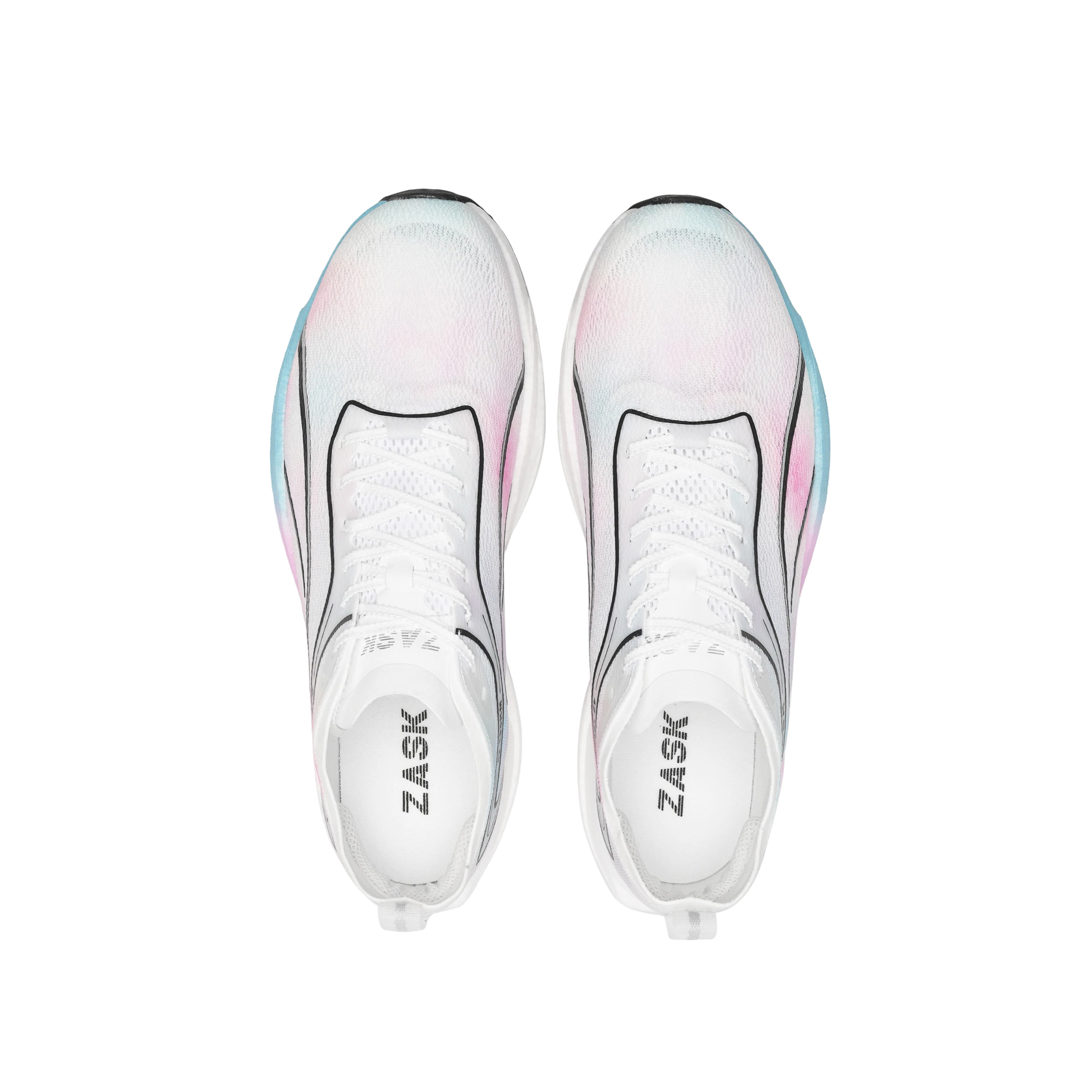 ZASK Cushioning Slip Resistant Cushioning Slip Resistant Low top Full Length Irregular Shape Nylon Plate