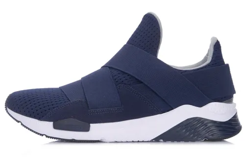 Li Ning Running Shoes Unisex Low Top Blue/White