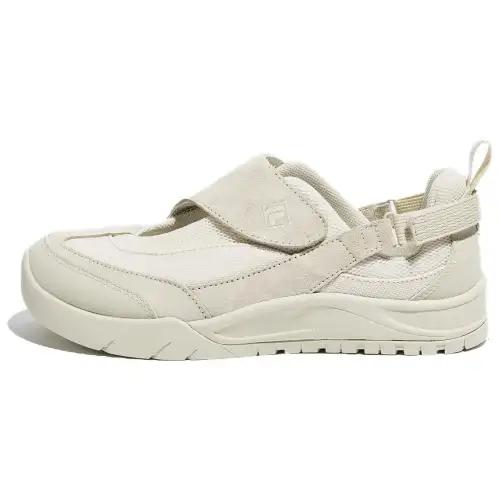 FILA Melvis Fabric Mary Jane Shoes Women's Ecru