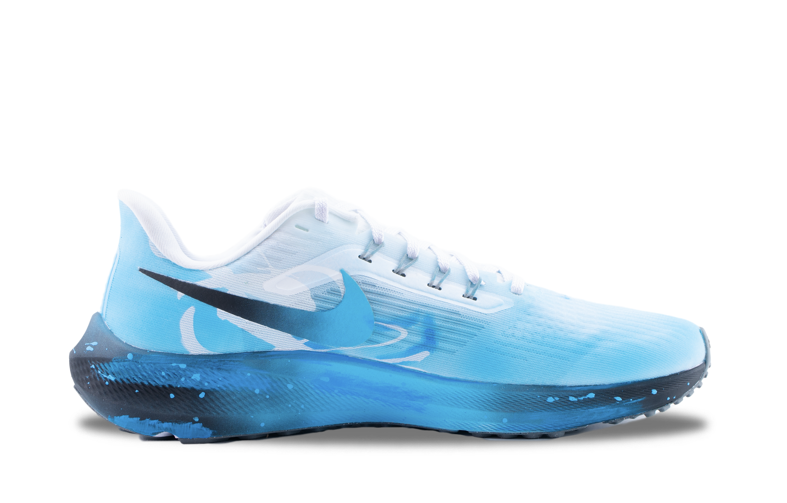 Nike Air Zoom Pegasus 39 Abrasion Resistant Low top Running Shoes Unisex Blue