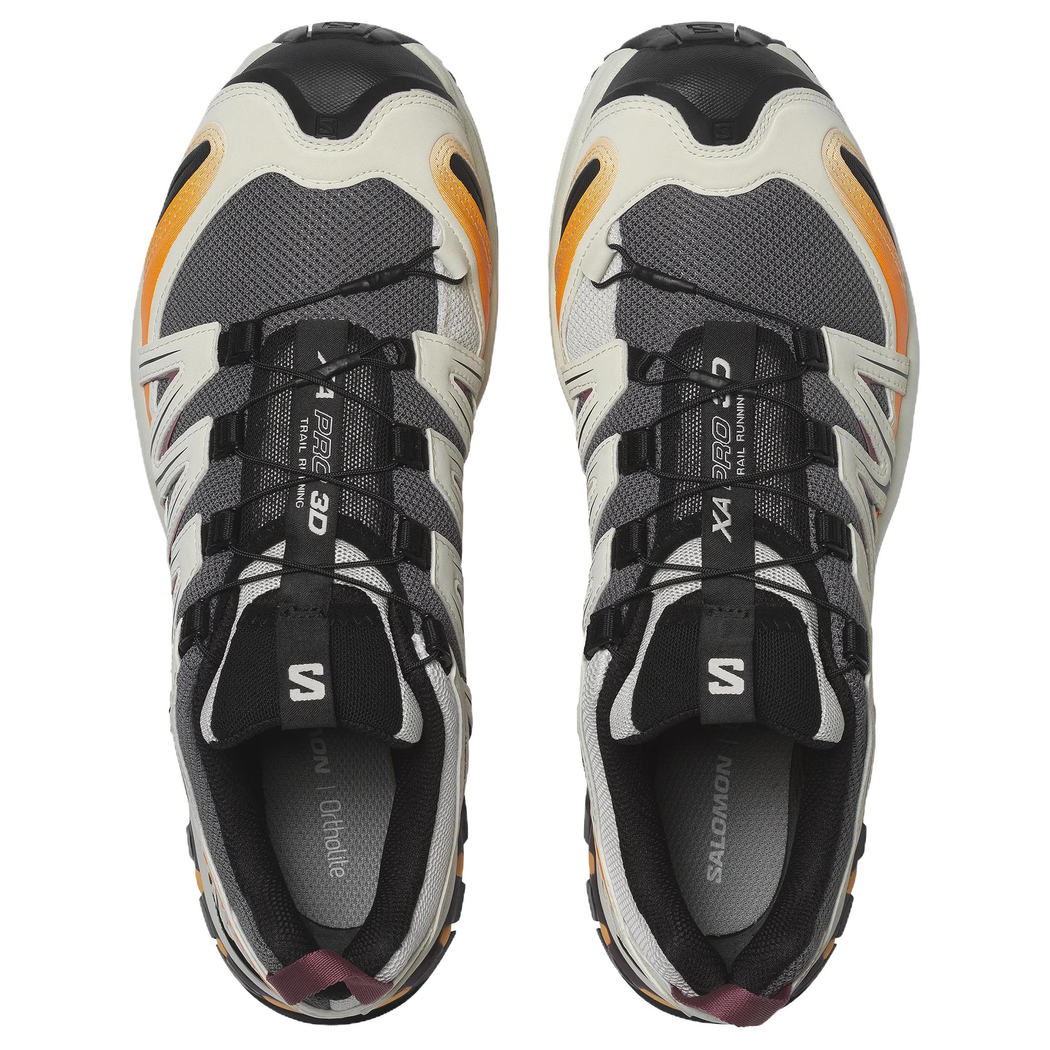 SALOMON XA PRO 3D 100% Contagip® Rubber Casual Trail Running Shoes Unisex Black Beige