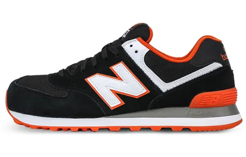 574 New Balance Core Plus 'Black Orange'