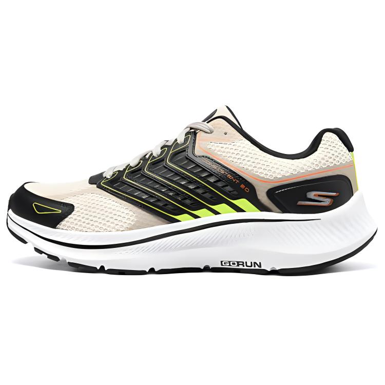Skechers Go Run Consistent 2.0 Abrasion Resistant Low top Running Shoes Men’s Ecru