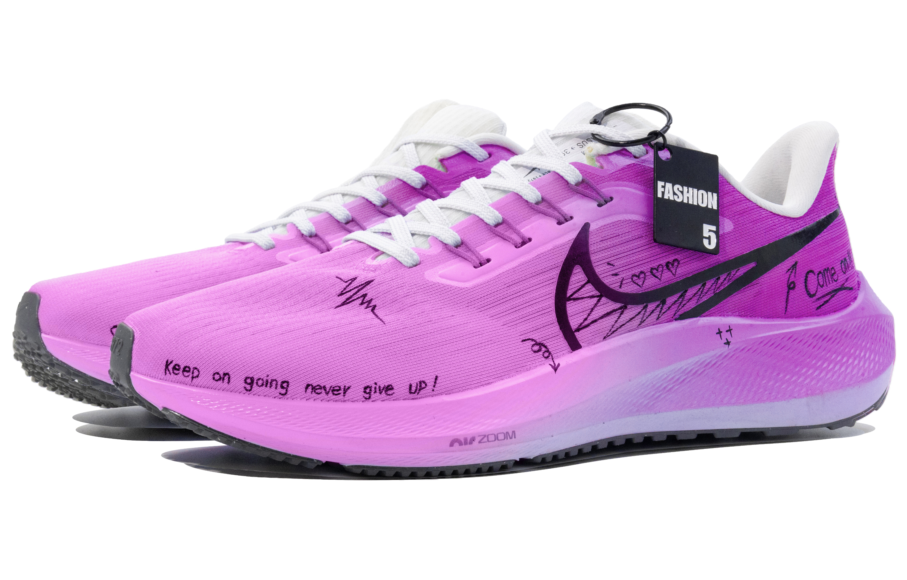 Nike Air Zoom Pegasus 39 Cushioning, Wear Resistant Low top Running Shoes Men’s Pink
