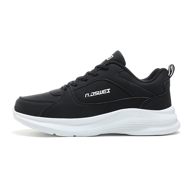 JSWEI Slip Resistant, Abrasion Resistant, Breathable Low top Casual Running Shoes Men’s