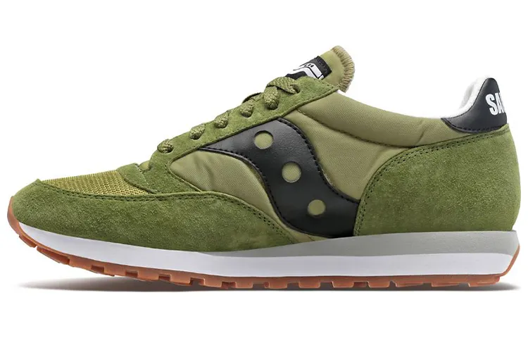 Saucony Jazz 81 Running Shoes Unisex Low Top Green