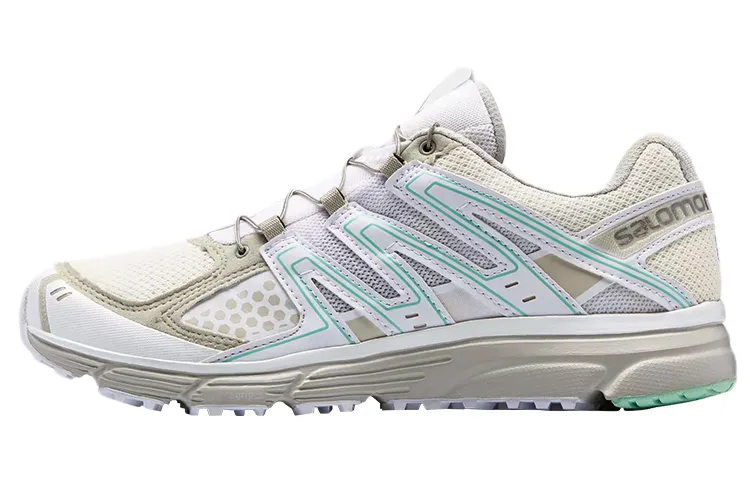 SALOMON X Mission 3 Fabric Cushioning Slip Resistant Abrasion Resistant Low top Running Shoes Unisex White