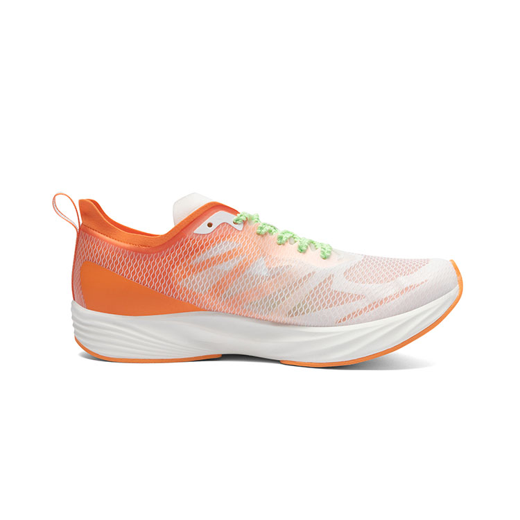 LPMX Low top Full Length Carbon Plate Running Shoes Unisex Red Green Mismatched