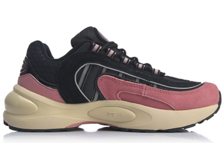 Li Ning V8 Cushioning Low top Running Shoes Women’s Black Pink