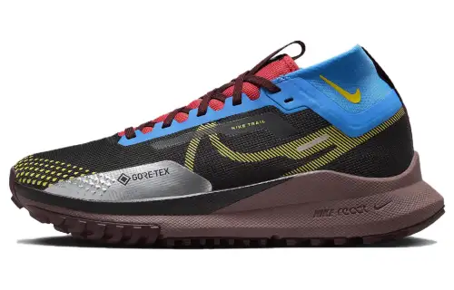 Nike React Pegasus Trail 4 Gore Tex Black Vivid Sulfur Women's