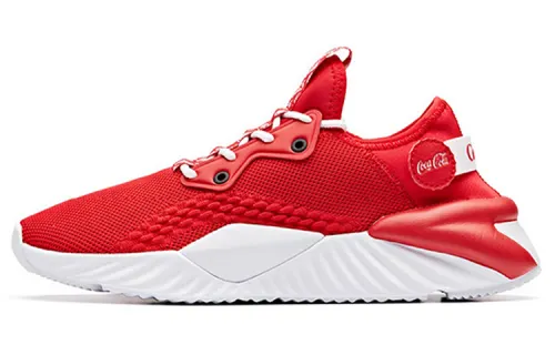 Coca Cola X ANTA Chunky Sneakers Women's Low Top White/Red