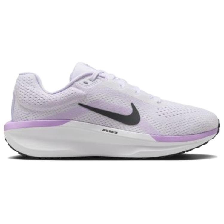 Nike Winflo 11 Soft And Comfortable Slip Resistant Abrasion Resistant Low top Casual Running Shoes Women’s Gray Purple