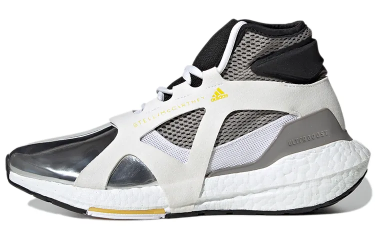 Adidas x Stella McCartney Ultraboost 21 Fashion Trend Fabric Slip Resistant Abrasion Resistant High top Casual