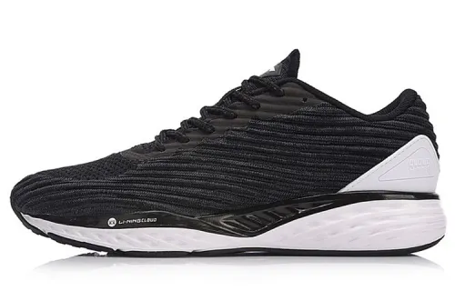 Li Ning Cloud Collection Low top Running Shoes Women's Black White