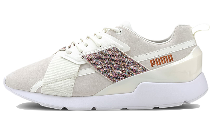 PUMA Muse X 2 Shimmer Sneakers White Women's