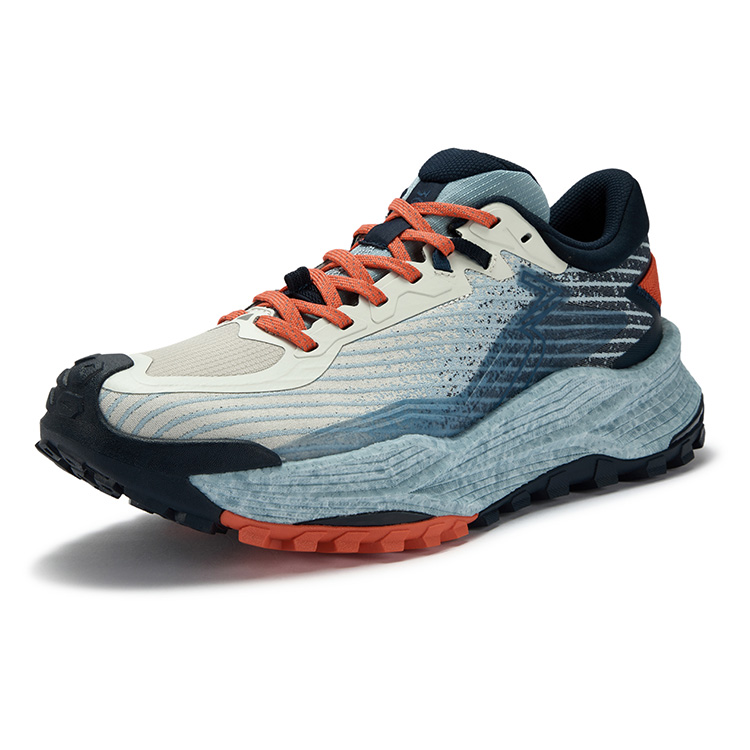 361° Wu Xia 2 Cushioning, Wear Resistant Low top Casual Running Shoes Men’s Mist Blue