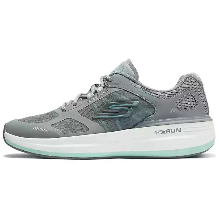 Skechers GO RUN PULSE 2.0 Abrasion Resistant Abrasion Resistant Low top Casual Running Shoes Women's Gray Blue
