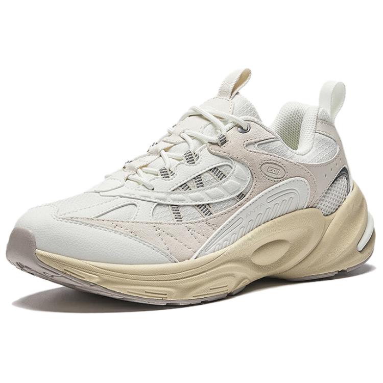 Anta Explorer 2 Slip Resistant Abrasion Resistant Low top City Commuting Running Shoes Men’s White Gray