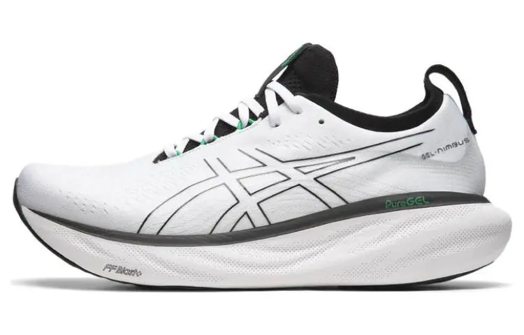 ASICS Gel Nimbus 25 White Black