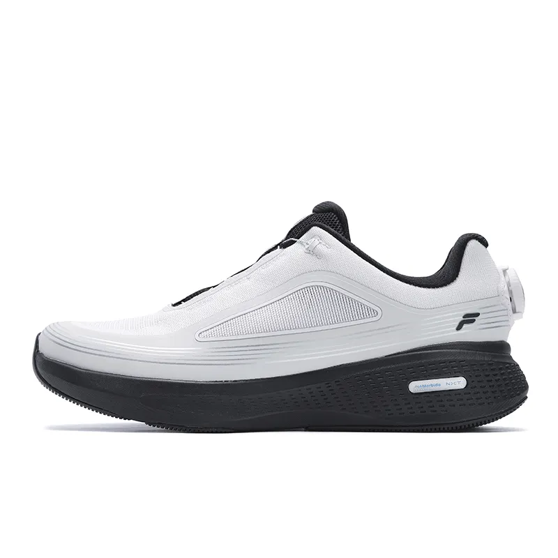 FILA NUVOLE 3 PU, Mesh Low top Running Shoes Men's Rainy Dusty Gray