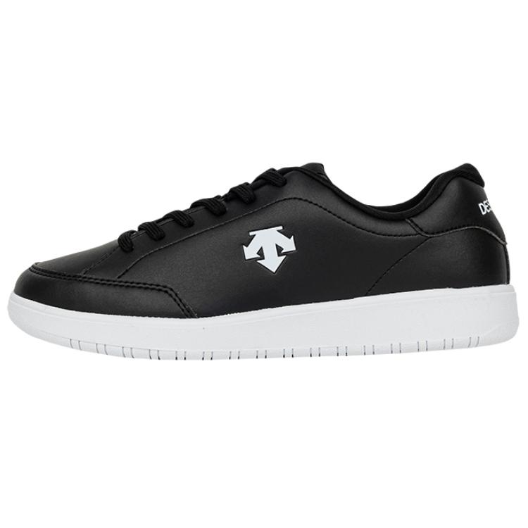 DESCENTE Slip Resistant Abrasion Resistant Low top Casual Running Shoes Unisex Black