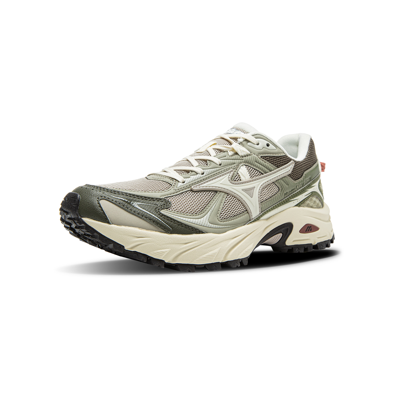 Mizuno FIYI TL Fabric Slip Resistant And Breathable Low top Running Shoes Unisex Dove Gray