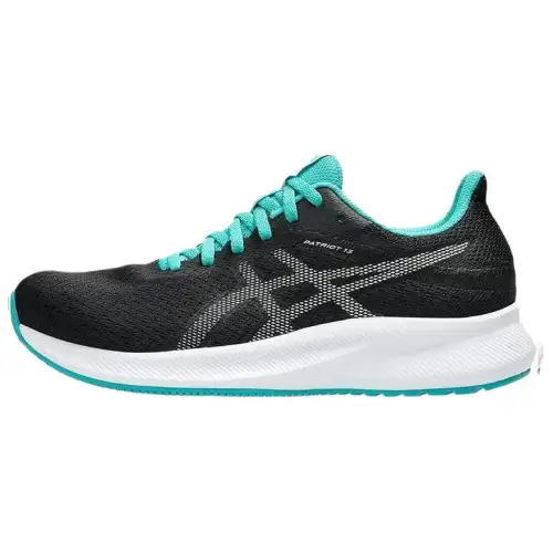ASICS Patriot 13 Abrasion Resistant Low top Casual Running Shoes Women's Black Blue