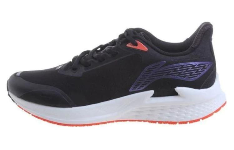 Li Ning Slip Resistant, Abrasion Resistant, Breathable Low top Running Shoes Women’s Black