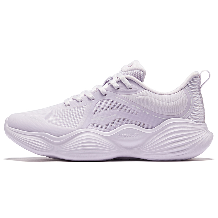Erke Cushioning Slip Resistant Abrasion Resistant Low top Running Shoes Women’s Purple