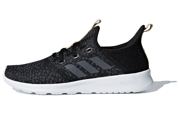 Adidas Cloudfoam Pure Shoes Black/White Women's