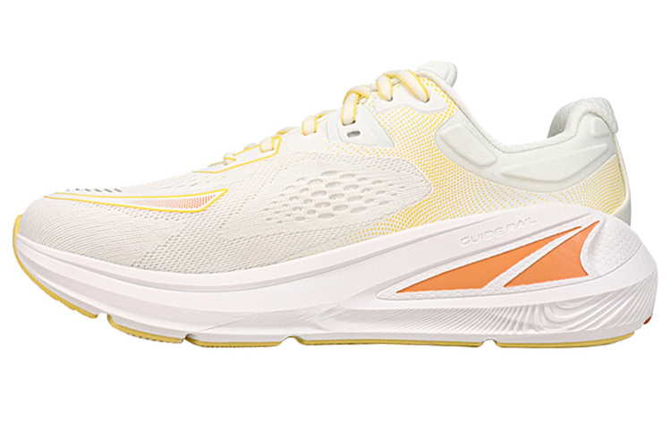 Altra Mesh Cushioning Slip Resistant Abrasion Resistant Low top Running Shoes Women’s Yellow White