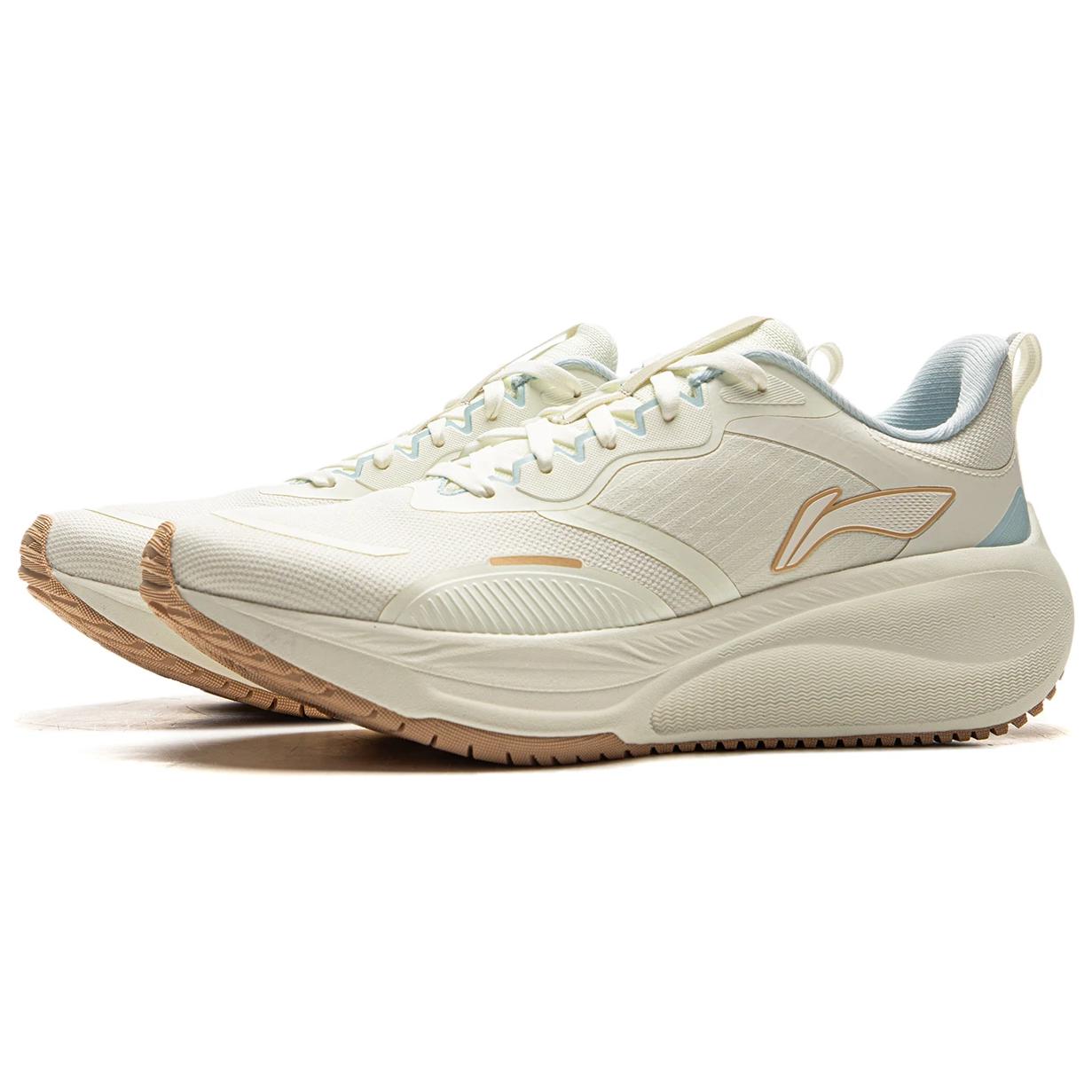 Li Ning Wuyue 2.0 Protective Edition Running Shoes Women’s Low Top Ecru