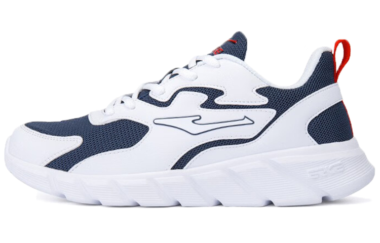 Erke Cushioning Slip Resistant Breathable Cushioning Slip Resistant Breathable Low top Running Shoes Men’s Blue White