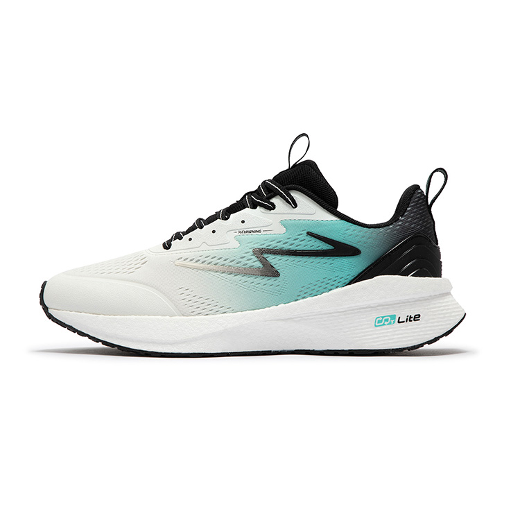 361° Popping Foam Cushioning Abrasion Resistant Slip Resistant Low top Running Shoes Men’s Vivid Aqua Blue