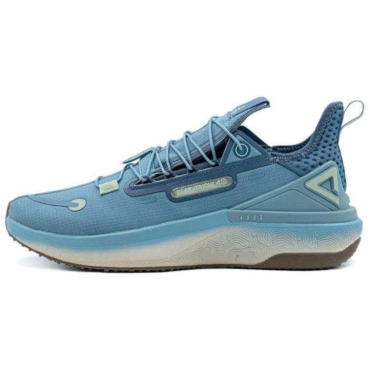 PEAK State Pole 4.0 Comfortable Cushioning Slip Resistant Abrasion Resistant Low top Running Shoes Men’s Turquoise Blue