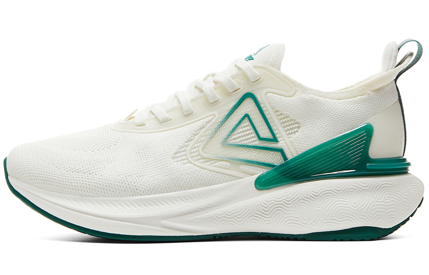 PEAK Taichi 6.0 Casual Breathable Low top Running Shoes Women’s Beige White Green