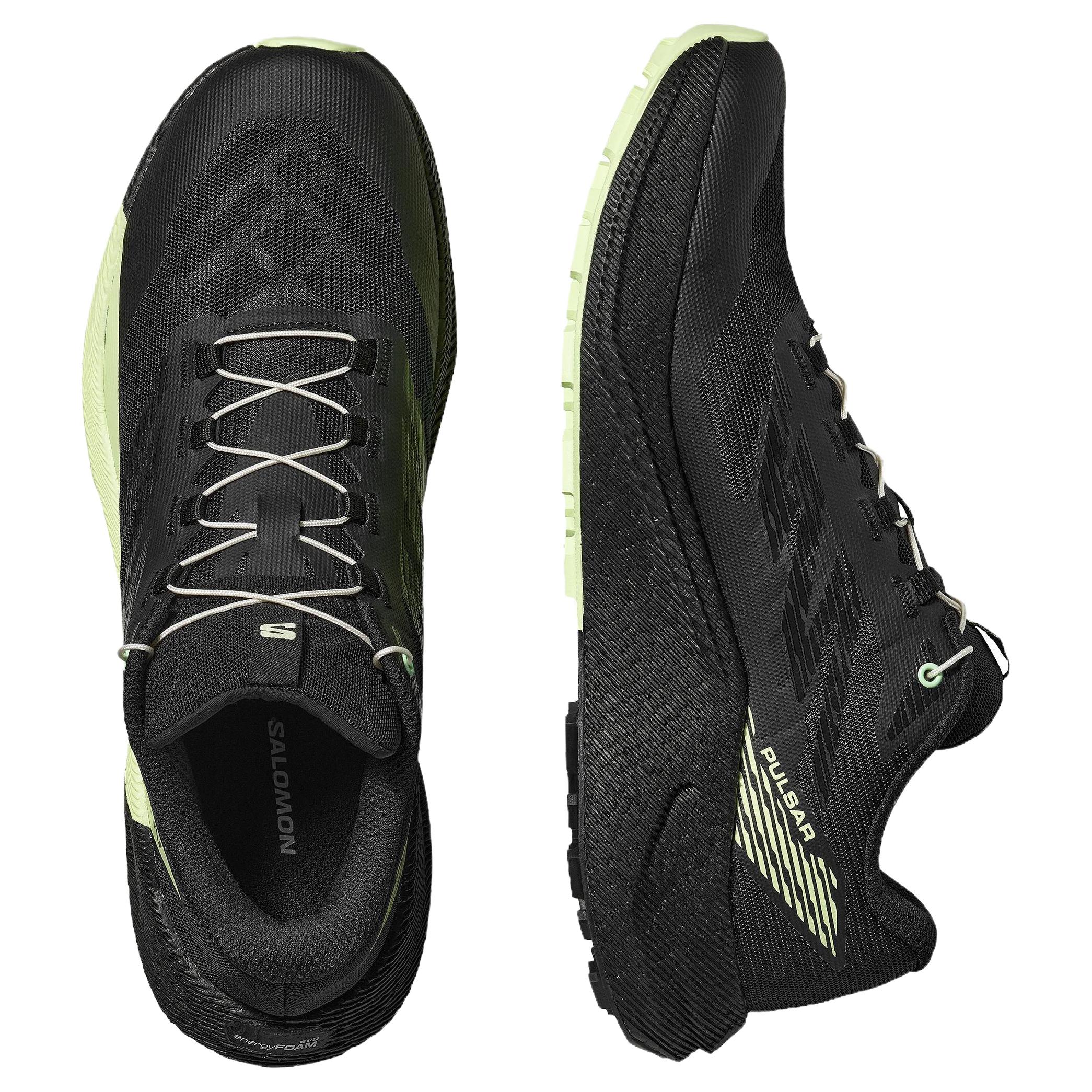 SALOMON Pulsar Classic And Versatile Trail Running Shoes Men’s Black Green