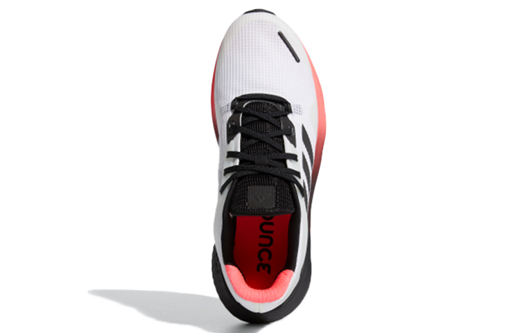 Мужские кроссовки adidas Alphatorsion (бело-черно-розовые) — фото 5