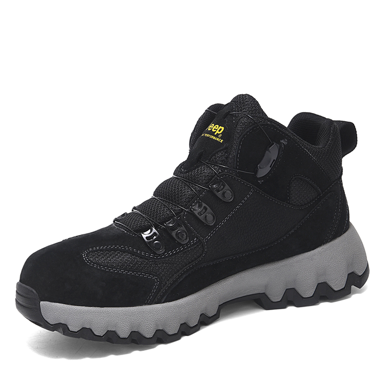 Jeep Mid top Outdoor Shoes Men’s Black