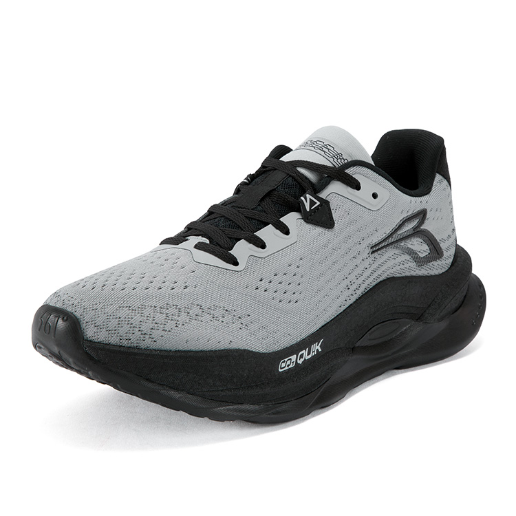 361° Fiery 5 Cushioning, Wear Resistant Low top Running Shoes Men’s Gray Black