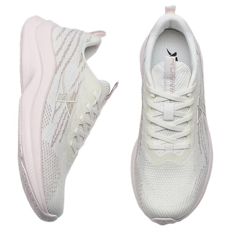XTEP Abrasion Resistant Rebound Low top Running Shoes Women’s White Pink