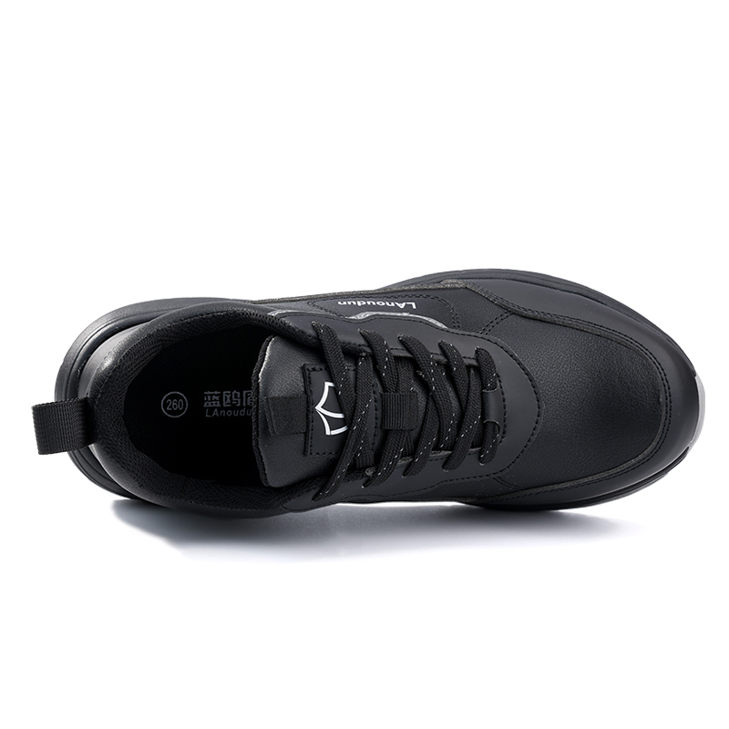LANOUDUN Cushioning Abrasion Resistant Waterproof Low top Outdoor Shoes Men’s Black
