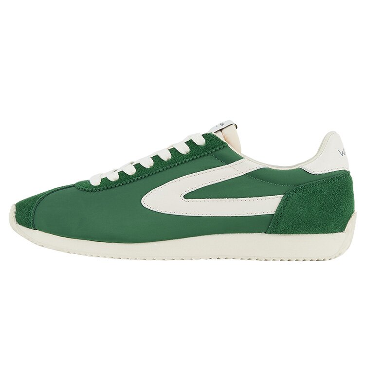 Norman Walsh Abrasion Resistant Breathable Low top Running Shoes Unisex Beige Dark Green